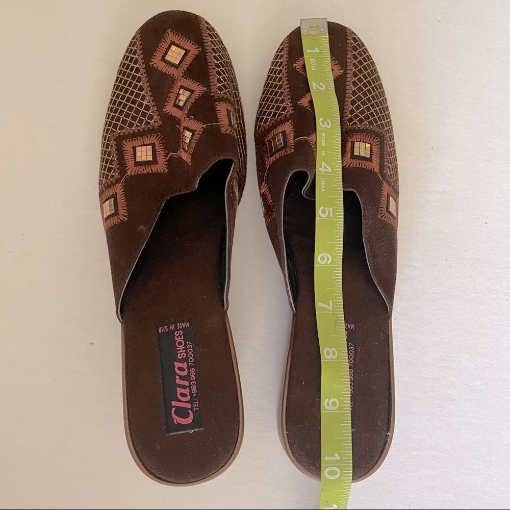 Brown women clogs - Picture 3 of 4